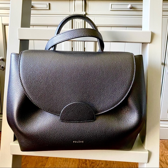 polene Handbags - *48 hour sale!* EUC Polene Numero Un Black Pebble